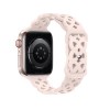 Ремешок для умных часов APPLE Watch 42/44/45/49mm HOCO, WA09 Flexible, силикон, цвет: розовый