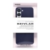 Накладка задняя K-Doo для SAMSUNG Galaxy S24 Ultra, Keivlar, под карбон, цвет: синий