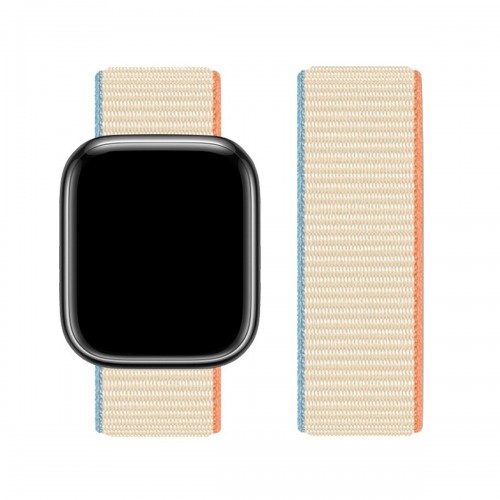 Ремешок для умных часов APPLE Watch 42/44/45/49mm HOCO, WA02 Original, нейлон, цвет: белый