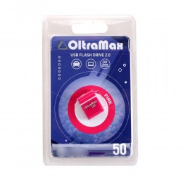 Флеш-накопитель 16Gb OltraMax Drive 50 Mini, USB 2.0, пластик, розовый