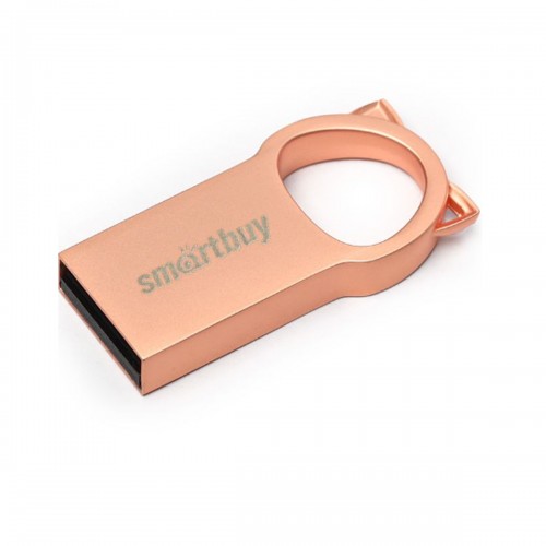 Флеш-накопитель 8Gb SmartBuy MC5  Kitty, металл, розовый