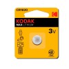 Батарейка Kodak CR1620-1BL, 3В, Li, (1/60/240)