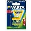 Аккумулятор AAA Varta, HR03-2BL, Rechargeable, 800mAh, R2U, предзаряженные, (2/20/200)