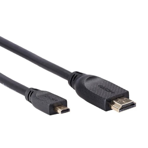 Кабель HDMI(m) - микро HDMI(m) VCOM CG587, 1.0м, цвет: чёрный