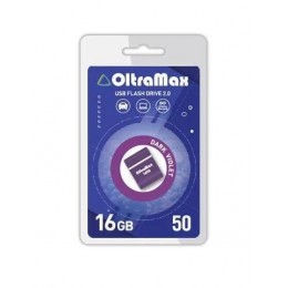 Флеш-накопитель 16Gb OltraMax Drive 50 Mini, USB 2.0, пластик, фиолетовый