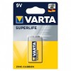 Батарейка Крона Varta 6F22-1BL, Super Life, (1/10/50)