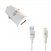 Блок питания автомобильный 1 USB FaisON A-20, QC3.0, белый
