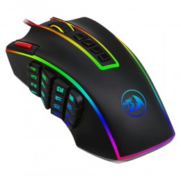 Мышь проводная Defender, Legend Chroma , Redragon, оптическая, цвет: чёрный
