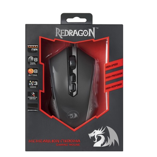 Мышь проводная Defender Legend Chroma, оптическая, чёрная
