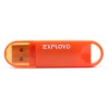 Флеш-накопитель 8Gb Exployd 570, USB 2.0, пластик, оранжевый