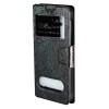Чехол-книжка FaisON ON-05 для смартфонов 4,8"-5,2", чёрный
