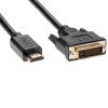 Кабель HDMI(m) - DVI-D(m) TV-COM LCG135E, 5.0м, 1080p, 60Гц, цвет: чёрный