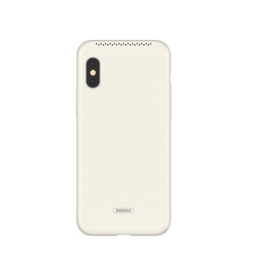 Чехол силиконовый Remax для APPLE iPhone XR, RM-1677, Flavor Series, матовый, цвет: белый