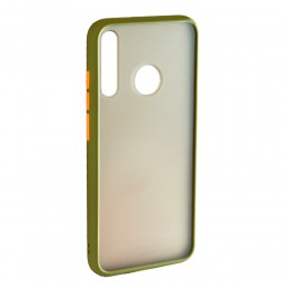 Накладка задняя без бренда для SAMSUNG Galaxy A50/A30S/A50S, SHELL, цвет: хакки
