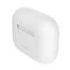 Чехол силиконовый Baseus для APPLE Airpods 2021, WIAPPOD-CBZ02, Super Thin, 55,5 * 47,5 * 22,5 мм, цвет: белый