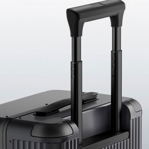 Чемодан XIAOMI Metal Luggage 24", 65 л, чёрный цвет
