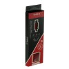 Переходник Type-C(m) - Jack 3,5mm(f), круглый, плетёный, красный
