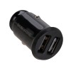 Блок питания автомобильный 2 USB Borofone BZ8, 2400mA, чёрный
