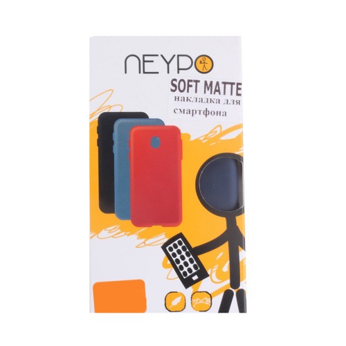Чехол силиконовый NEYPO для XIAOMI Redmi 6, Soft Matte, синий
