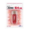 Флеш-накопитель 64Gb Mirex ELF, USB 2.0, пластик, красный