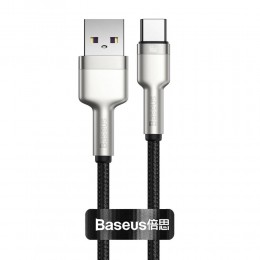 Кабель USB - Type-C Baseus CAKF000001 Cafule, 0.25м, 66Вт, цвет: чёрный
