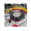 Кабель HDMI(m) - HDMI(m) VCOM CG525D-R, 5.0м, 4k, цвет: чёрный, красная вставка