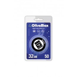 Флеш-накопитель 32Gb OltraMax Drive 50 Mini, USB 2.0, пластик, чёрный