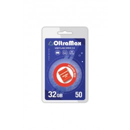 Флеш-накопитель 32Gb OltraMax Drive 50 Mini, USB 2.0, пластик, оранжевый