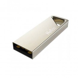 Флеш-накопитель 8Gb Netac U326, USB 2.0, металл, серебряный