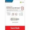 Флеш-накопитель 32Gb SanDisk Ultra Dual Drive Luxe, USB 3.1, пластик, Type-C, серебряный