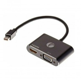 Переходник mini DisplayPort(m) - HDMI(f), VGA(f) TELECOM CG646M, 0.15м, 3840 x 2160, 30Гц, цвет: чёрный