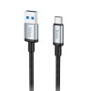 Кабель USB - Type-C USB 3.0 HOCO US10, 0.5м, 5 Гбит/с, цвет: чёрный