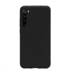 Чехол силиконовый FaisON для XIAOMI Redmi Note 8, №18, Silicone Case, цвет: чёрный