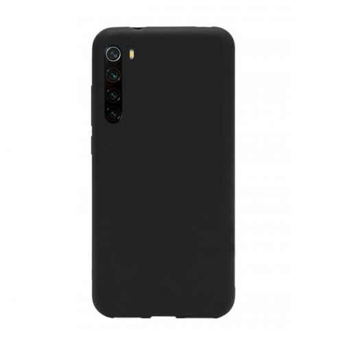 Чехол силиконовый FaisON для XIAOMI Redmi Note 8, №18, Silicone Case, цвет: чёрный