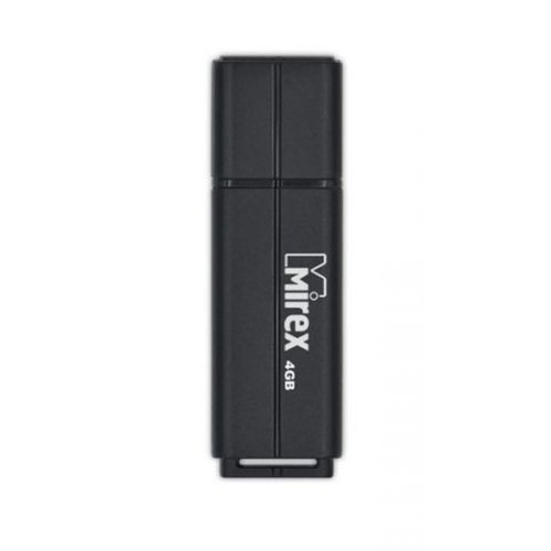 Флеш-накопитель 4Gb Mirex LINE, USB 2.0, пластик, чёрный