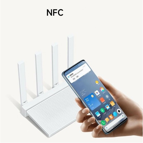 Wi-Fi Роутер XIAOMI, AX3000T, пластик, цвет: белый, (арт.6941948700833)