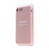 Чехол силиконовый FaisON для APPLE iPhone 7/8 Plus, №19, Silicone Case, цвет: лиловый