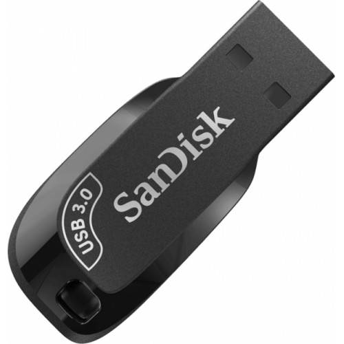 Флеш-накопитель 256Gb SanDisk Ultra Shift, USB 3.0, пластик, чёрный