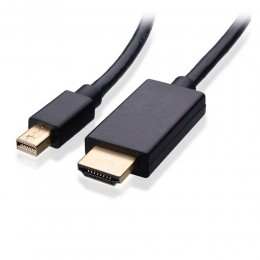 Кабель DisplayPort(m) - HDMI(f) VCOM CG695, 1.8м, 1080p, 60Гц, цвет: чёрный