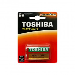 Батарейка Крона Toshiba 6F22-1BL Heavy Duty, 9.0B, (10/100), (арт.6F22KGGBP1UJSS)