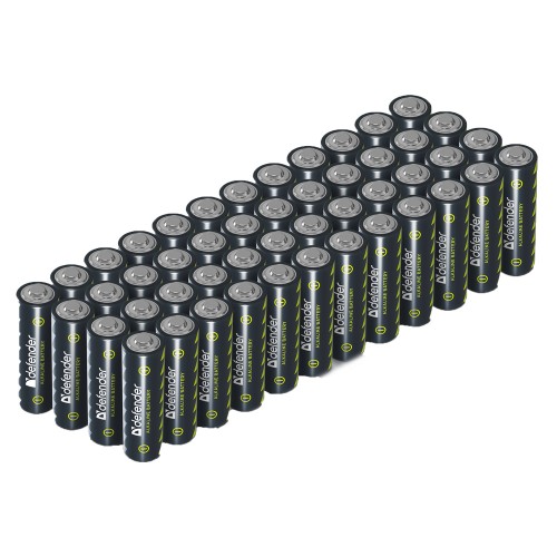Батарейка AA Defender LR06-48BOX Alkaline 1.5V - 48 шт.
