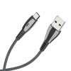 Кабель USB - микро USB Celebrat CB-12M, 1.0м, круглый, 3.0A, силикон, цвет: чёрный