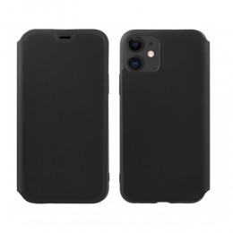 Чехол-книжка HOCO для APPLE iPhone X/XS, Colorful Series, Lliquid silicone case, цвет: чёрный
