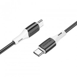 Кабель USB - Type-C Borofone BX79, 1.0м, 2.4A, цвет: чёрный