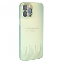Чехол силиконовый HOCO для APPLE iPhone 13 Pro, Fog color series, цвет: зелёный
