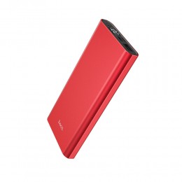 Аккумулятор внешний HOCO J68, Ultra-thin, 10000mAh, цвет: красный