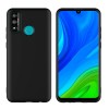 Чехол силиконовый без бренда для HUAWEI Y9S/ P SMART PRO 2019, тонкий, непрозрачный, матовый, цвет: чёрный