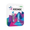 Батарейка AAA Космос LR03-2BL Alkaline, 1.5B, (2/24/288)