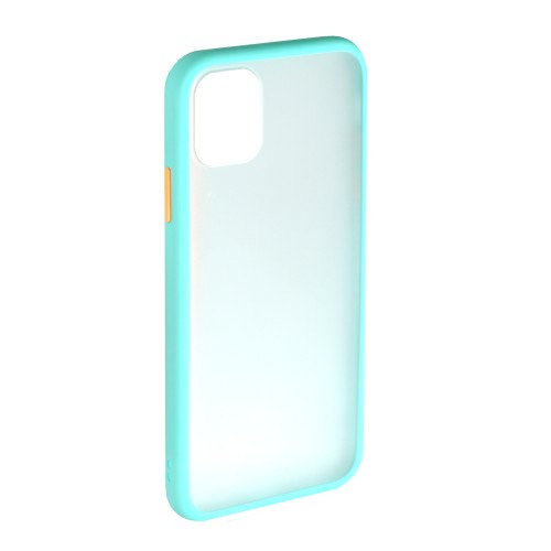 Накладка задняя для iPhone XS MAX, голубая, SHELL

