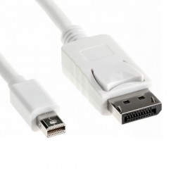 Кабель mini DisplayPort(m) - DisplayPort(m) TELECOM TA681, 1.8м, 4k, 60Гц, цвет: белый